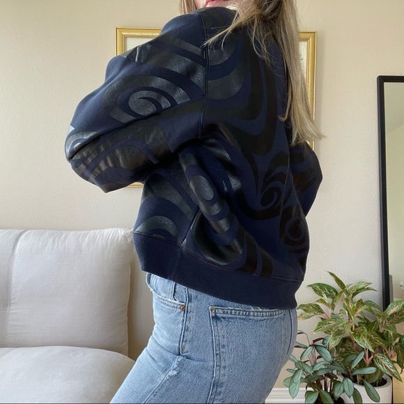 Zip Sweatshirt Acne Bird Sweatshirt Acne Studios Bird Allover Sweater